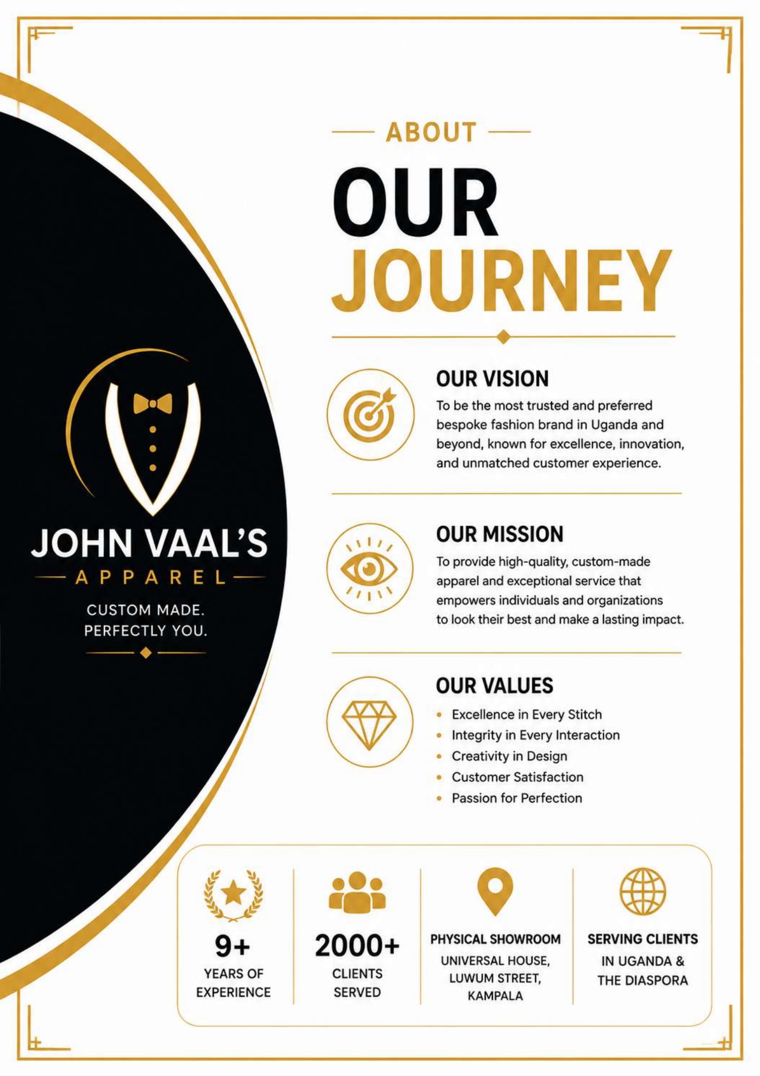John Vaal Apparel company profile page 4